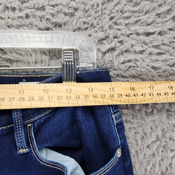 Frame Denim Jeans Womens 32 Blue Stretch Denim Le High Skinny Crop - Picture 5 of 15